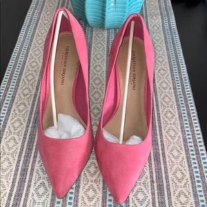 Christian Siriano Pink Heels